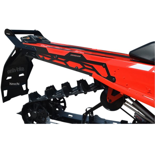 リアバンパー 17年-22年 Ski-Doo Gen4 165インチトラック 黒