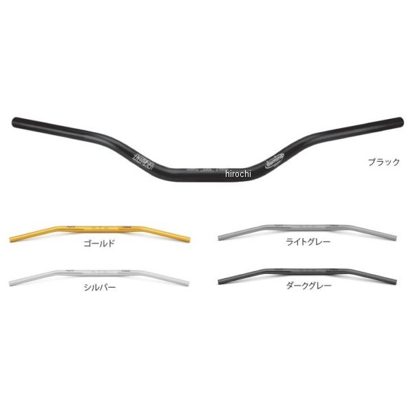 テーパーハンドル オフロード ミディアムタイプA 黒