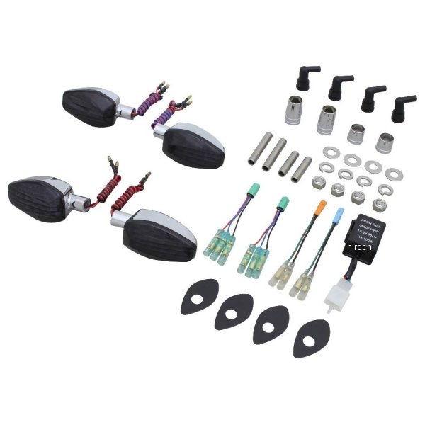 ライトウェイトLEDウインカーキット 18年以降 CB1300 メッキ/スモーク