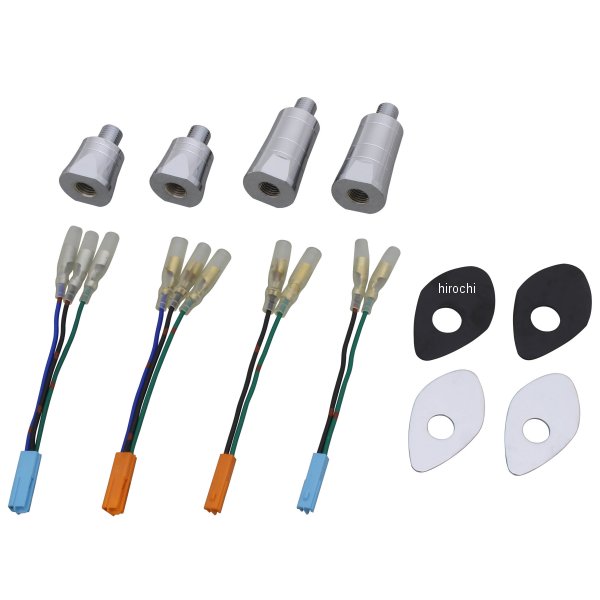 ポッシュ POSH HGボルトオンステーセット ZRタイプウインカー用 -05年 CB1300SB、05年/08年-16年 CB400SB メッキ