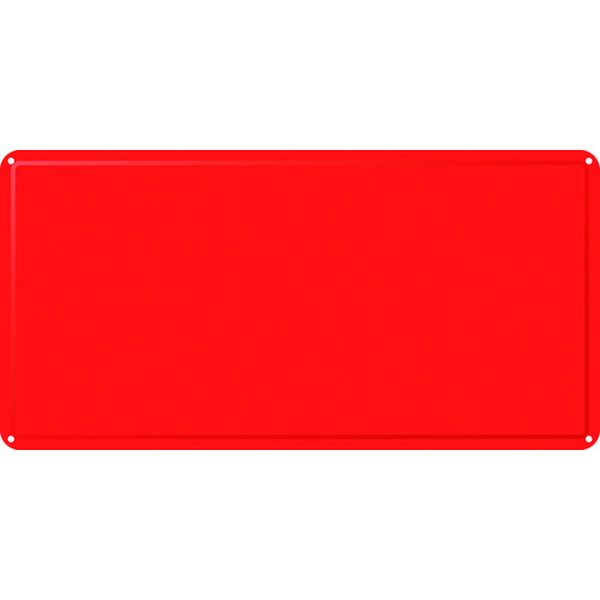 日本緑十字社 緑十字 スチール無地板 赤 スチール-18(赤) 300×600×0.4mm 明治山型