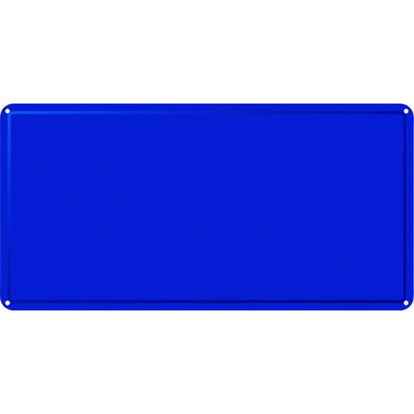 スチール無地板 青 スチール-18(青) 300×600×0.4mm 明治山型