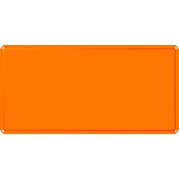 114-0243 スチール無地板 オレンジ スチール-18(橙) 300×600×0.4mm 明治山型