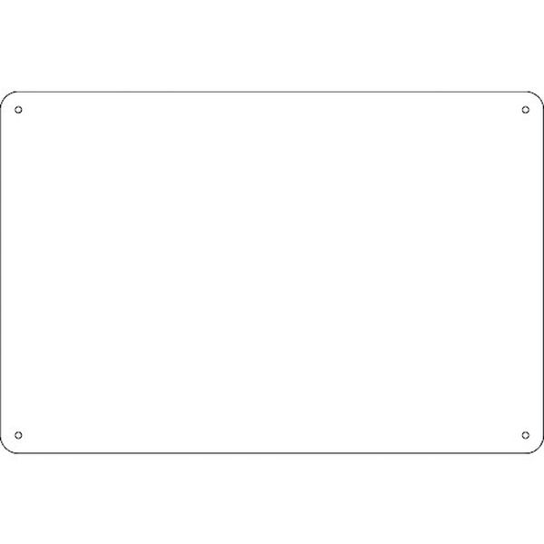 スチール無地板 白 スチール-25(白) 300×200×0.8mm 平板