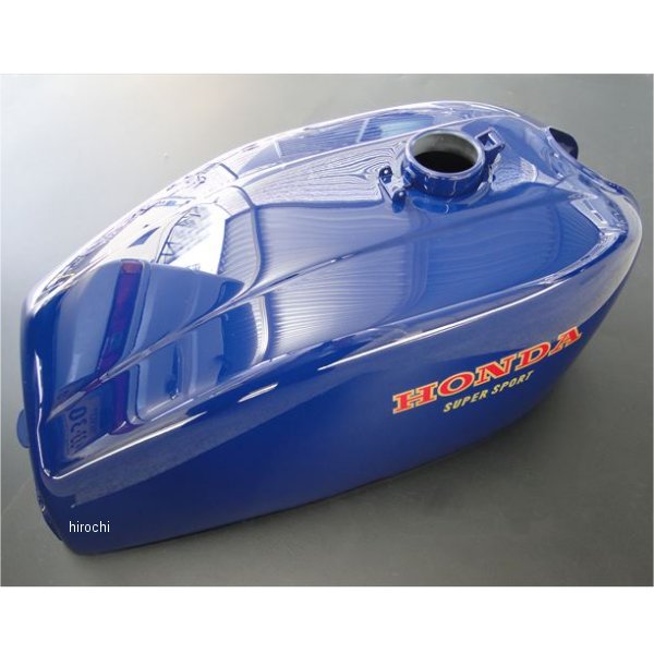 398青ガソリンタンク 75年-77年 CB400F バーニッシュブルー