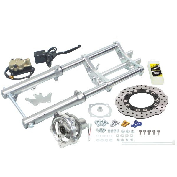 φ30フロントフォークキット タイプ1 ディスクブレーキ オフセット42mm/ピッチ172mm モンキー、ゴリラ