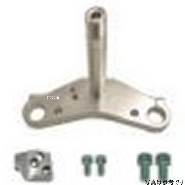 ステアリングステム 40mmオフセット 174mmピッチ ブラック