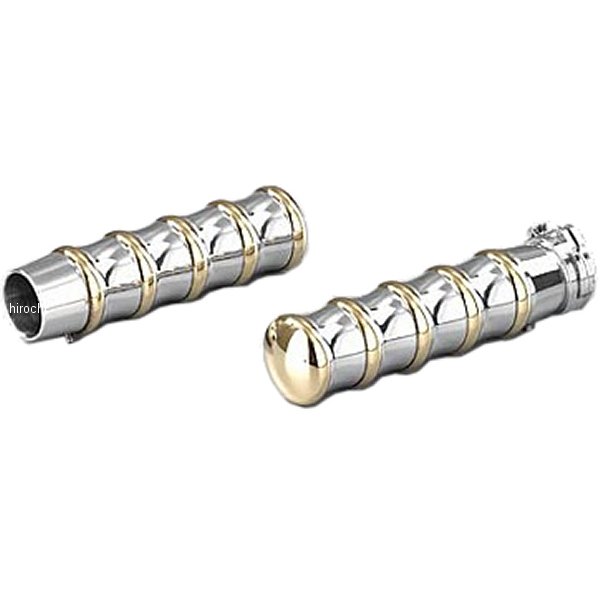 ヴィンテージグリップ ノーマル用 ポリッシュ&真鍮 7/8インチ