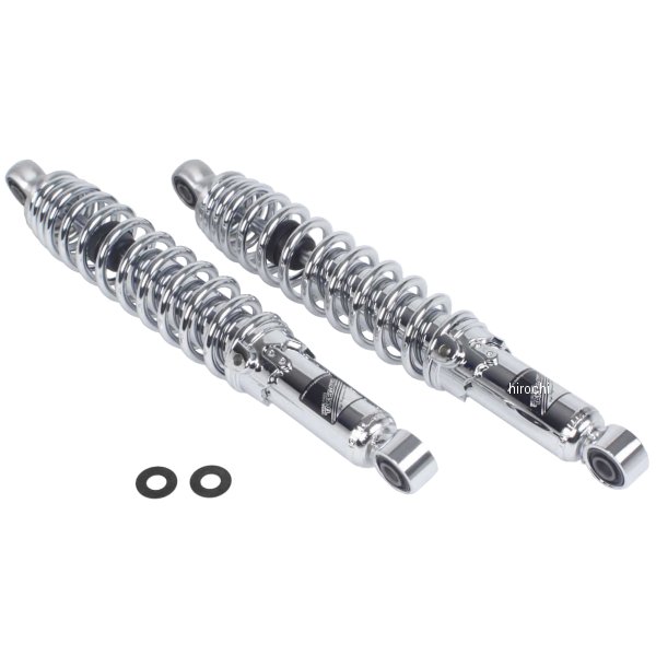 ローダウンリアショックアブソーバー 10mmダウン ダックス125 クロムメッキ 2本セット