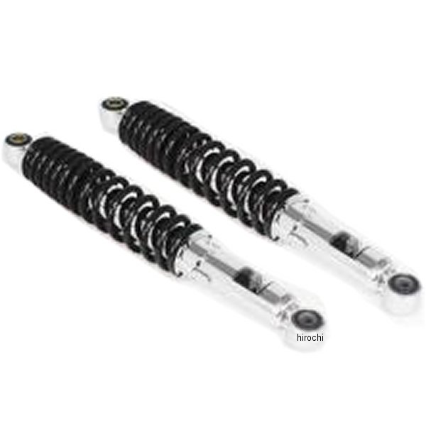 リアショックアブソーバー スーパーカブ クロムメッキ/黒 2本入り