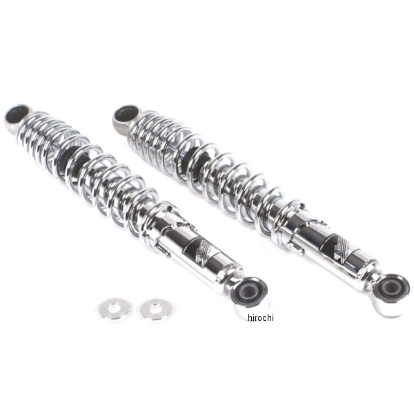 リアショックアブソーバー スーパーカブ110 クロムメッキ/クロムメッキ 2本入り