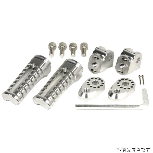 アジャスタブルステップキット ノーマルステップ シルバー ホンダ専用