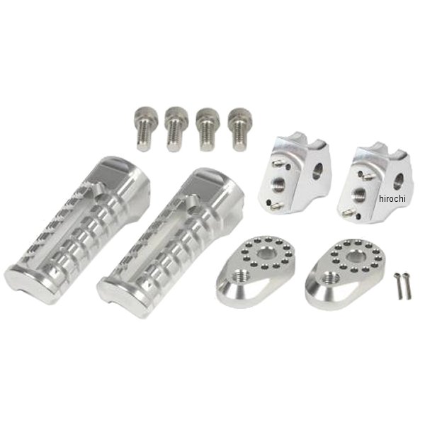 アジャスタブルステップキット XSR125、MT125、YZF-R125 シルバー
