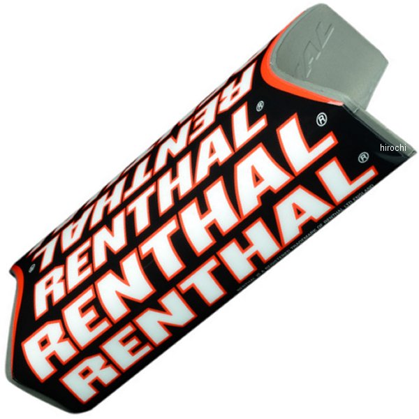 ハンドルバーパッド ファットバー用 1-1/8インチ 黒/赤