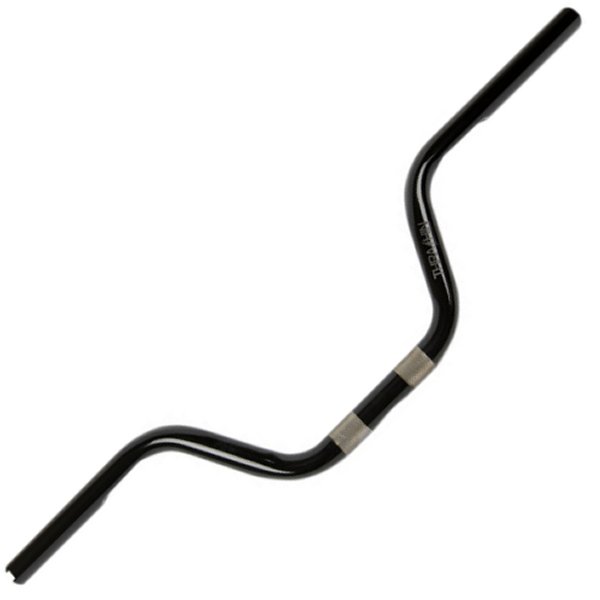 スラッシン Thrashin 1インチ ハンドルバー ハイベンド 黒