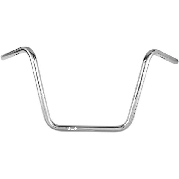 1インチ ハンドルバー Buckhorn high クローム