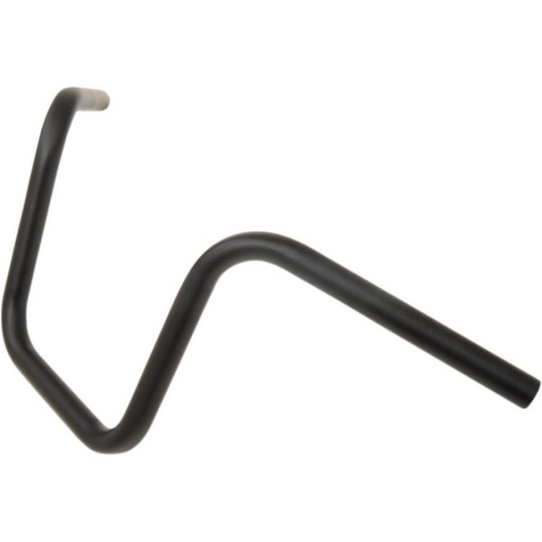 1インチ ハンドルバー エイプ ナロー 10インチ 黒(つや消し)