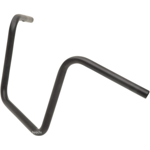 1インチ ハンドルバー エイプ 12インチ 黒(つや消し)