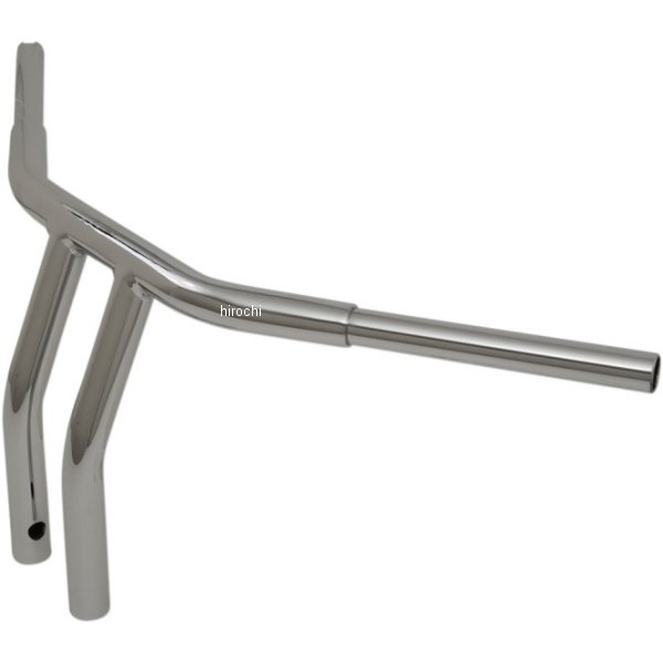 1.25インチ バッファローバー T-バー カーブライザー 10インチ クローム