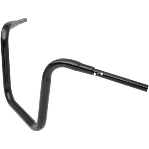 1.5インチ バッファローバー Ape Hanger 13インチ 黒(つや有り)