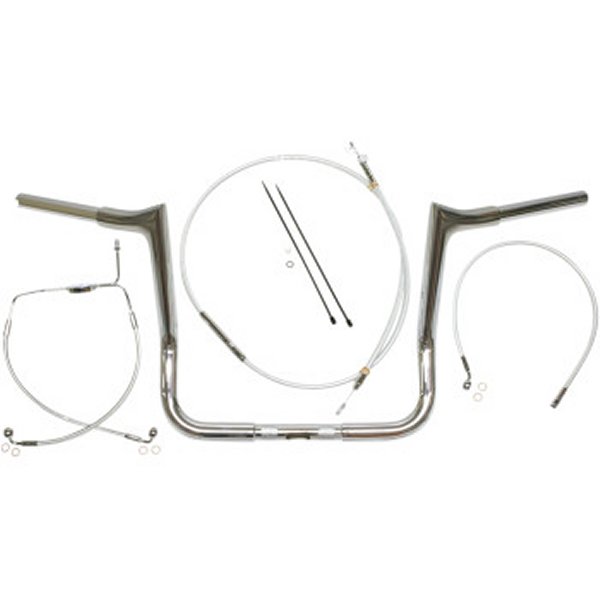 1.25インチ ハンドルセット Bagger 10インチ 08年-13年 ABS無