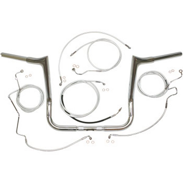 【セール特価】 1.25インチ ハンドルセット Bagger 10インチ 14年-16年 CVO