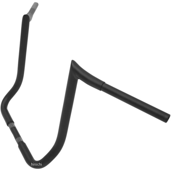 1.25インチ ハンドルバー バガーエイプ 16インチ FLHT 黒(つや消し)