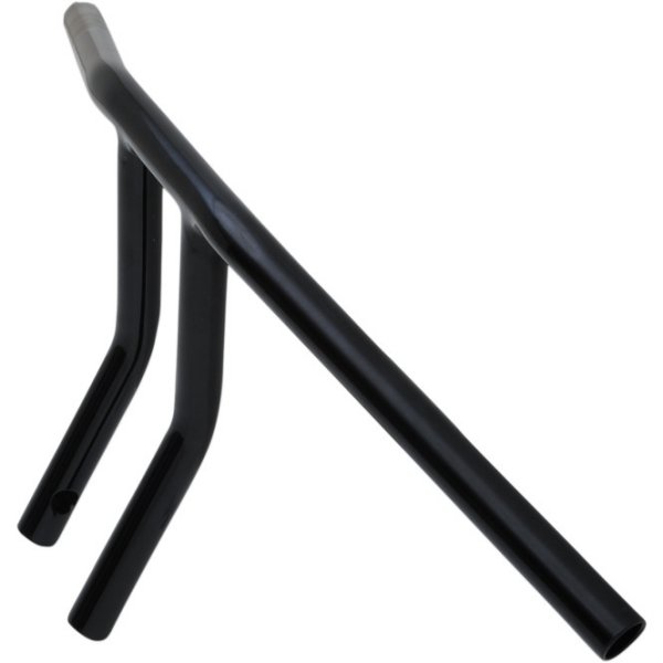 1インチ ハンドルバー Reverse T-バー 10インチ 黒(つや有り)