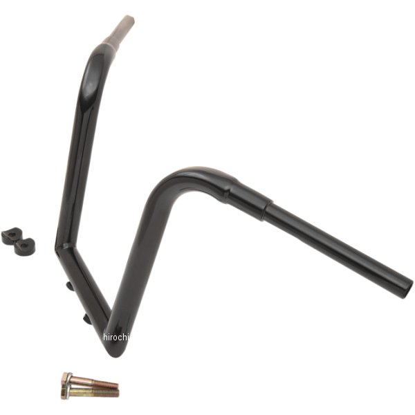 【セール特価】 1.5インチ ハンドルバー Ape Hanger 13インチ 黒(つや有り)