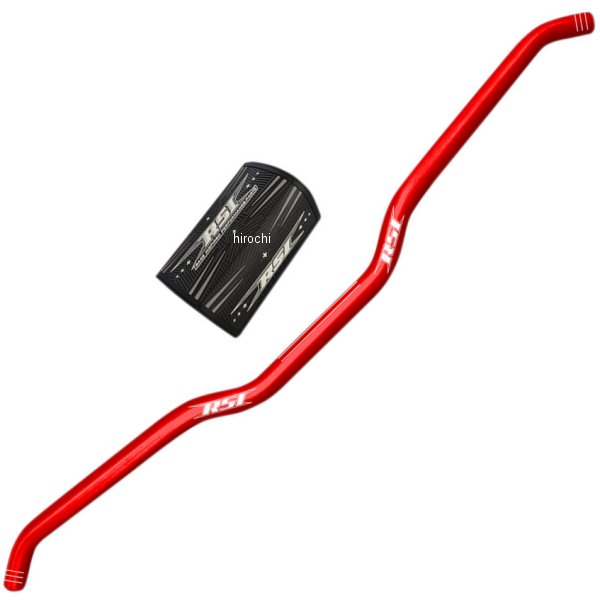 ハンドルバー HUSTLER 7/8インチ レースレッド