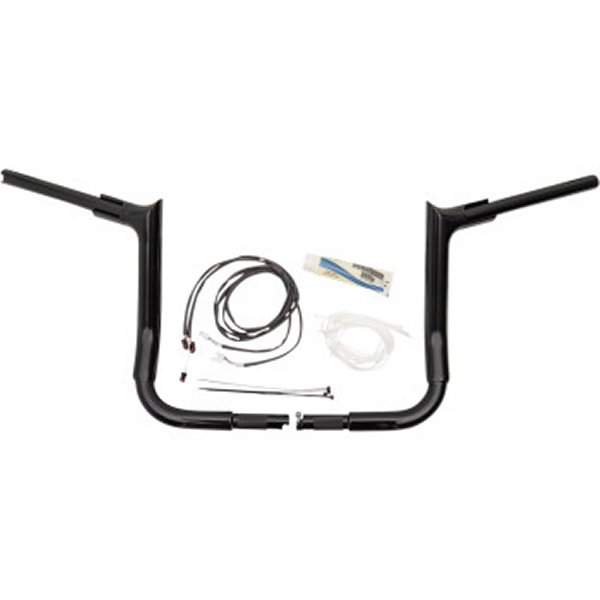 【セール特価】 1.5インチ ハンドルバーキット Point 12インチ 14年以降 FTH 黒