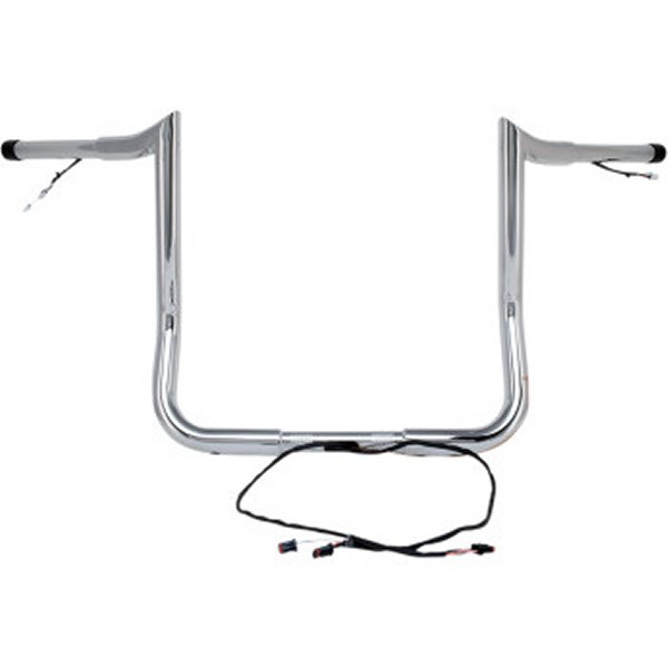 1.25インチ ハンドルセット Monkey 10インチ 14年以降 FLHX クローム