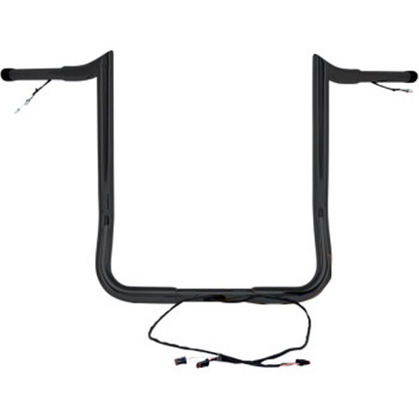 1.25インチ ハンドルセット Monkey 12インチ 14年以降 FLHX 黒