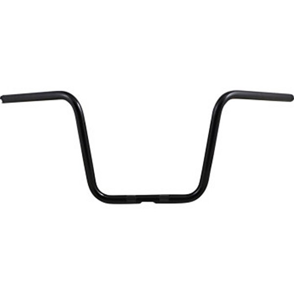 1インチ ハンドルバー 10インチ 99年以降 黒