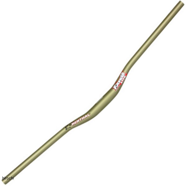 ハンドルバー ファットバーライト 20mm アルミニウム/ゴールド