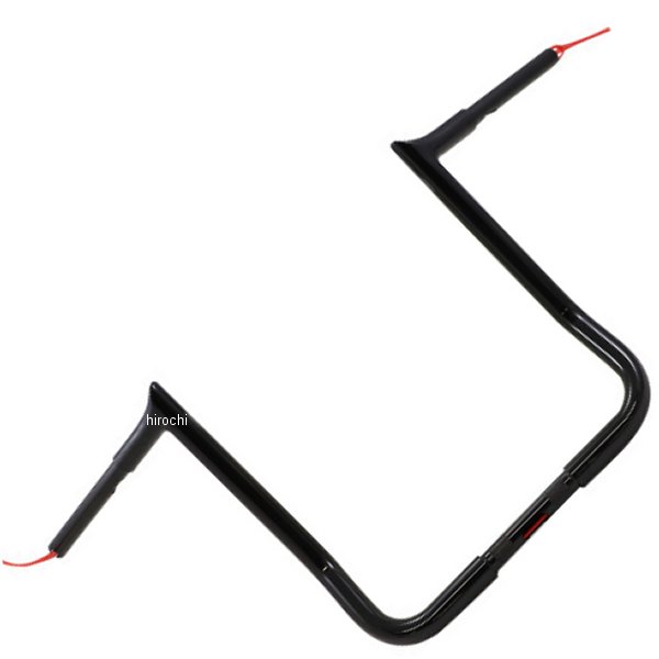 1-1/4インチ ハンドルバー キット バイキング 08年-13年 FLHT 14インチ ブラックパール