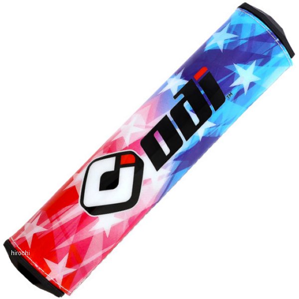 ハンドルバーパッド 7/8" 青/赤/白