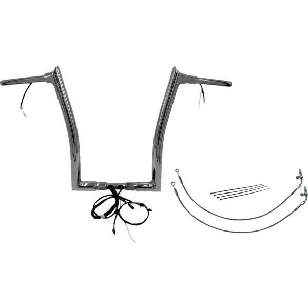 ハンドルバー キット 16インチ 16年-20年 ハーレー FLTRXS クローム