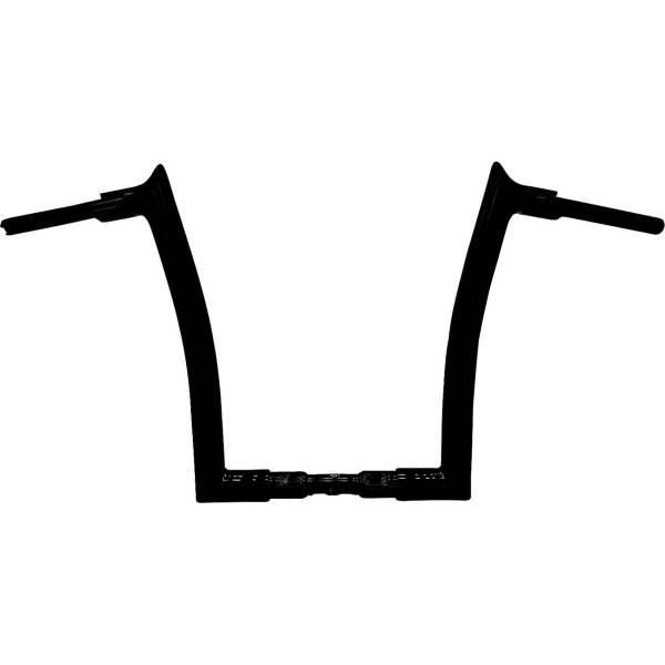 ハンドルバー 14インチ 23年-24年 ハーレー FLTRXSE 黒