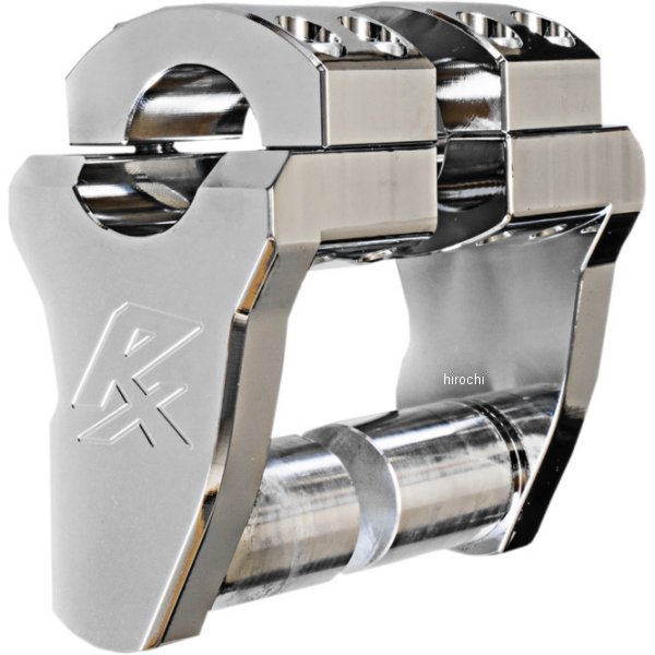 1インチハンドルバー 2インチ(51mm)高 ピボット ライザー クローム