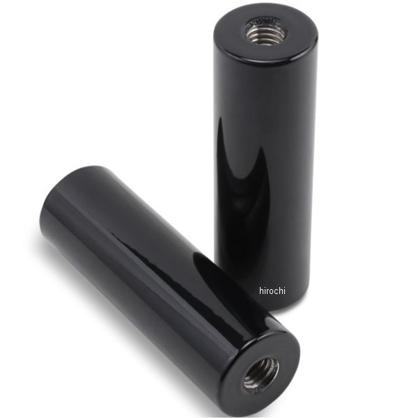 1.25インチ ストレートライザー 4インチ高 黒(つや有り)