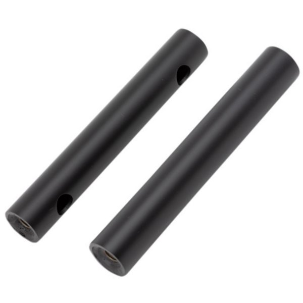 【セール特価】 1.25インチ ストレートライザー 6インチ高 黒(つや消し)