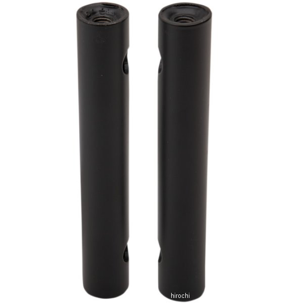 1.25インチ ストレートライザー 8インチ高 黒(つや消し)