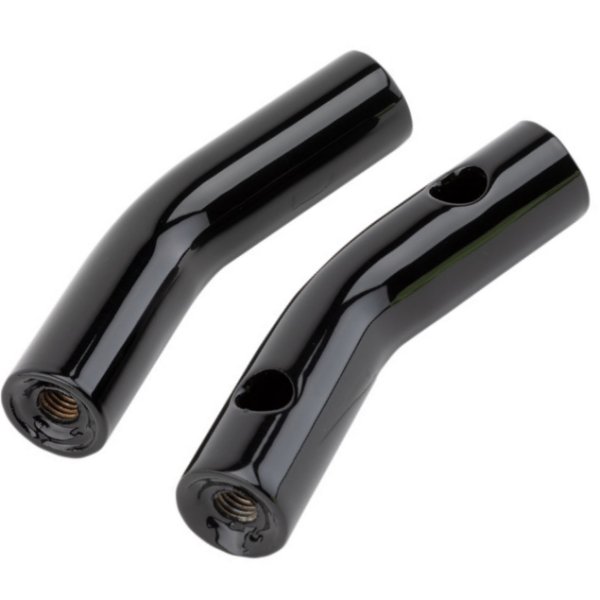 1.25インチ プルバックライザー 6インチ高 黒(つや有り)