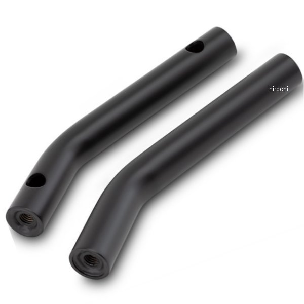 【セール特価】 1.25インチ プルバックライザー 6インチ高 黒(つや消し)