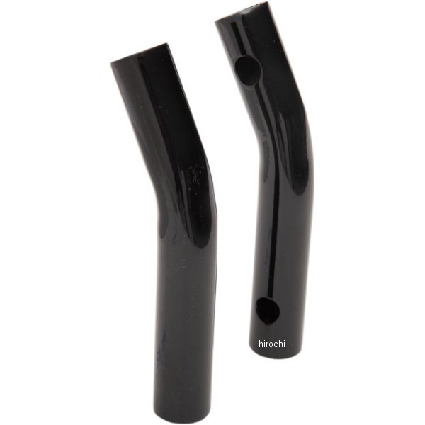 1.25インチ プルバックライザー 8インチ高 黒(つや有り)