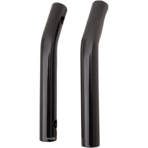 1.25インチ プルバックライザー 10インチ高 黒(つや有り)