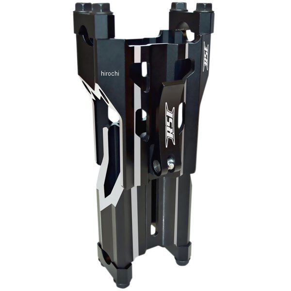 ハンドルバー ライザー アジャスタブル フレックス 5インチ-8インチ 黒