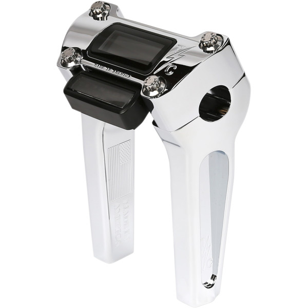 スラッシン Thrashin ストレートライザー 6インチ(152mm) クローム ゲージカットアウト