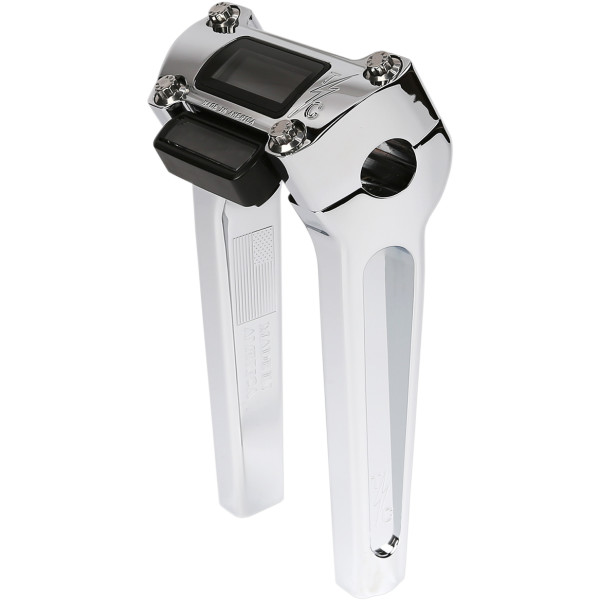 スラッシン Thrashin ストレートライザー 8インチ(203mm) クローム ゲージカットアウト